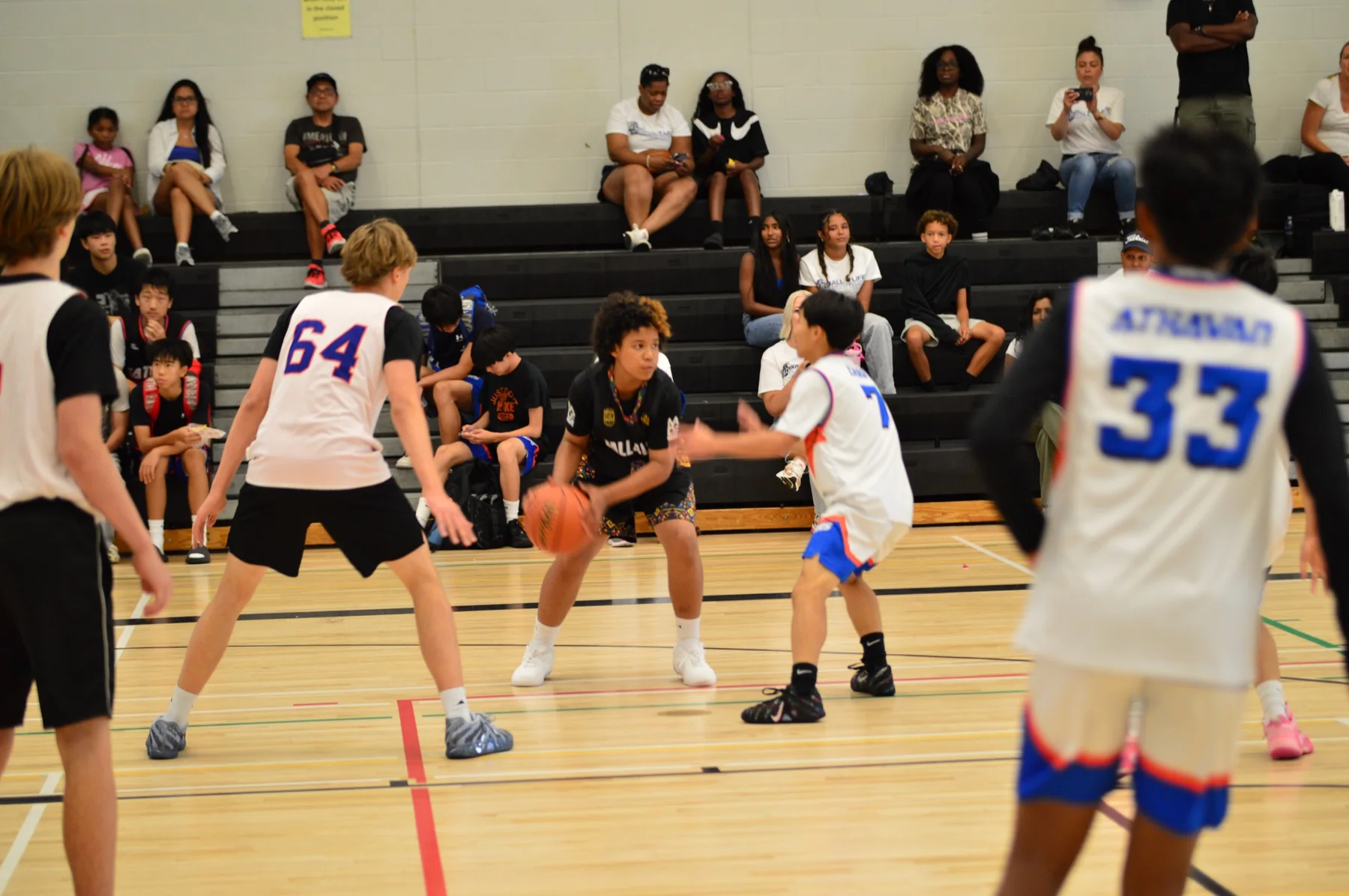 Ball4Life athlete reading the defense